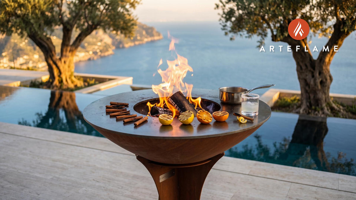 Grilled Spiced Sidecar cooking on an Arteflame grill