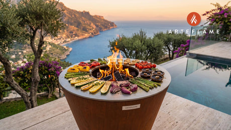 Grilled Vegetables cooking on an Arteflame grill
