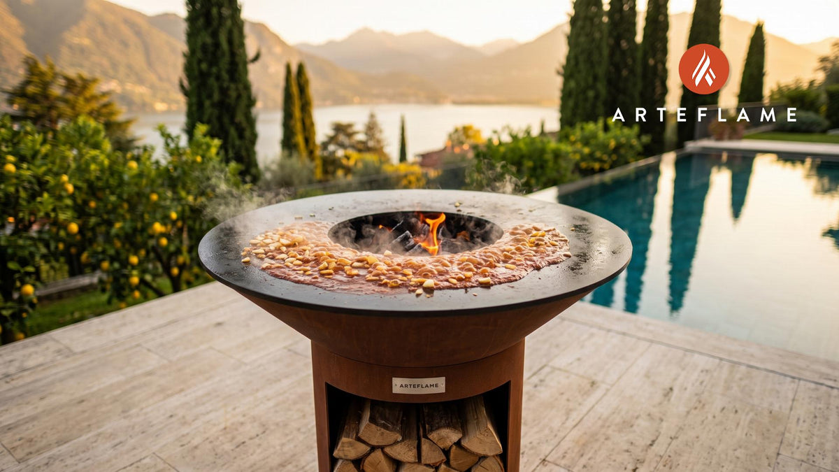 Sweet and Sour Sauce cooking on an Arteflame grill