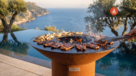 Korean Bulgogi cooking on an Arteflame grill