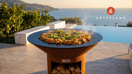 Fried Rice cooking on an Arteflame grill