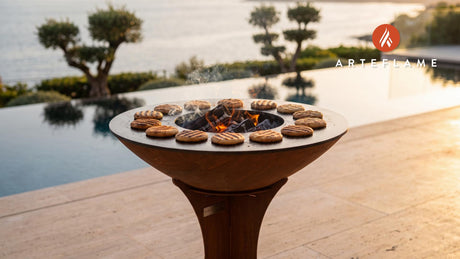 Grilled Sugar Cookies cooking on an Arteflame grill