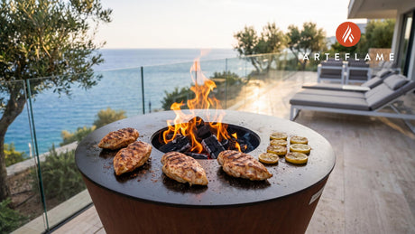 Juicy Grilled Chicken cooking on an Arteflame grill