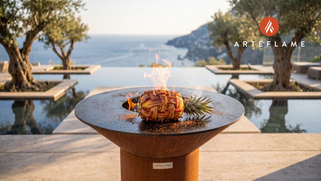 Grilled Pineapple cooking on an Arteflame grill