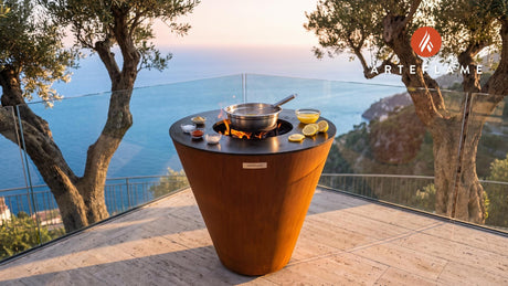 Classic Hollandaise Sauce cooking on an Arteflame grill