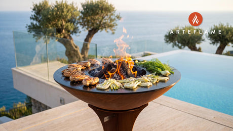 Juicy Grilled Chicken cooking on an Arteflame grill