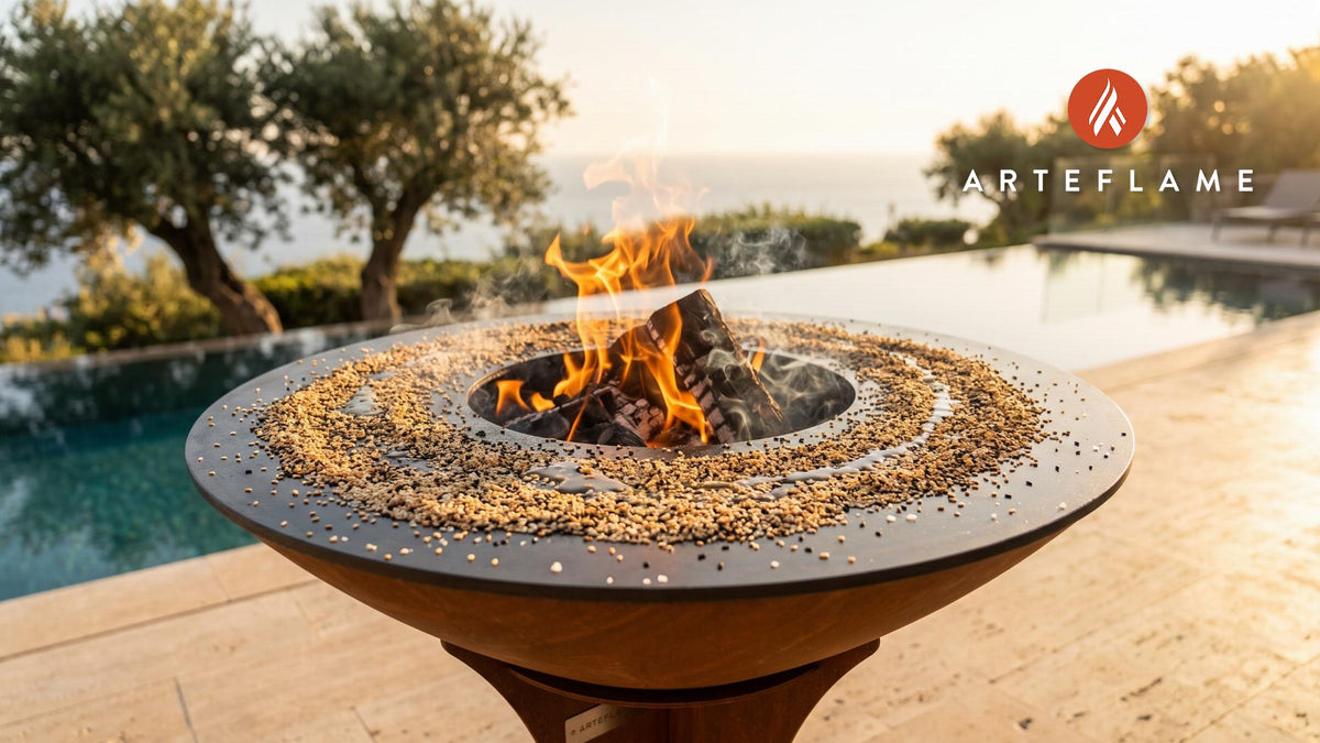 Toasted Sesame Seeds cooking on an Arteflame grill