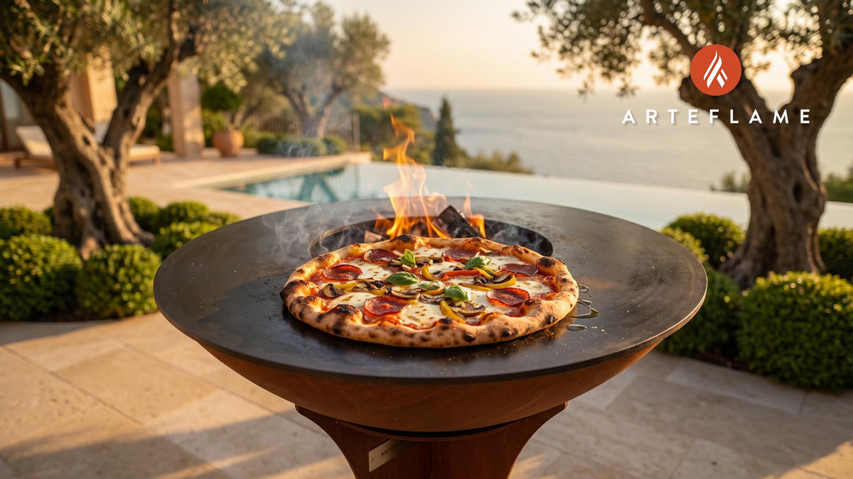 Homemade Grilled Pizza: Crispy Wood-Fired Crust | Arteflame