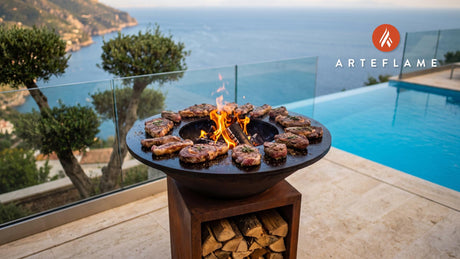 Beef Cuts Guide: food cooking on an Arteflame grill