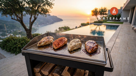 Juicy Grilled Chicken cooking on an Arteflame grill