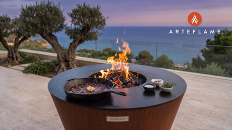 Bordelaise Sauce cooking on an Arteflame grill