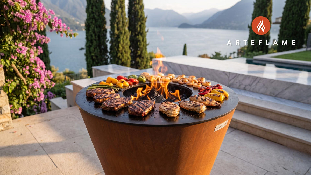 Everything Marinade for Grilling cooking on an Arteflame grill