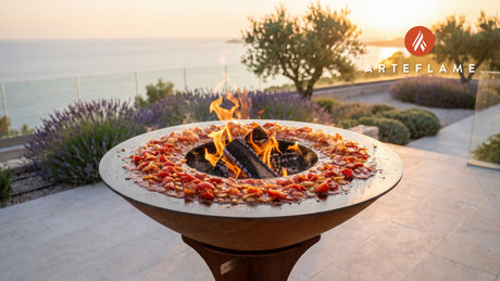 Wood-Fired Tomato Ketchup (Homemade) cooking on an Arteflame grill
