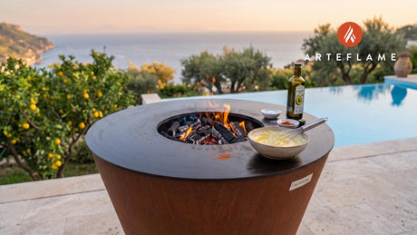 Homemade Mayonnaise cooking on an Arteflame grill