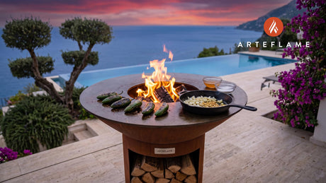 Poppin' Jalapeno Sauce cooking on an Arteflame grill