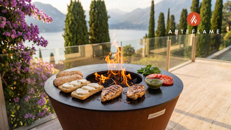 Grilled Chicken Pesto Sandwich (Restaurant-Style) cooking on an Arteflame grill