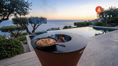 Banana Bread cooking on an Arteflame grill