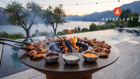 Buffalo Wild Wings Sauces (Restaurant-Style) cooking on an Arteflame grill
