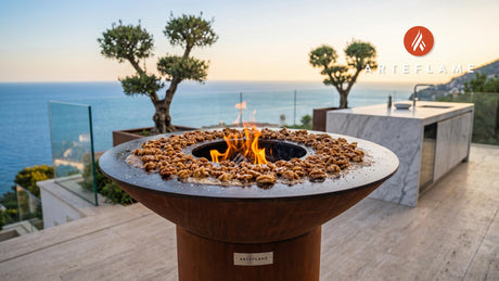 Crispy Roasted Walnuts (Norwegian Style) cooking on an Arteflame grill