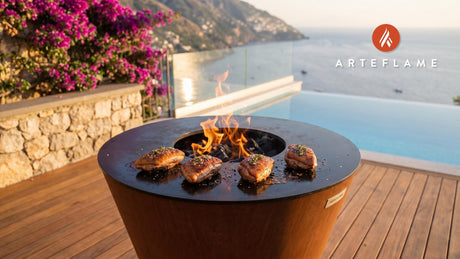 Smoked Duck Breast cooking on an Arteflame grill