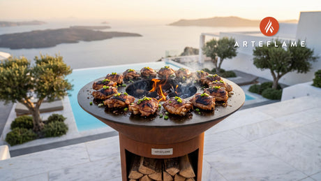 Juicy Grilled Shoyu Chicken (Hawaiian Style) cooking on an Arteflame grill