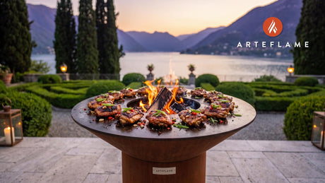 Grilled Chicken cooking on an Arteflame grill