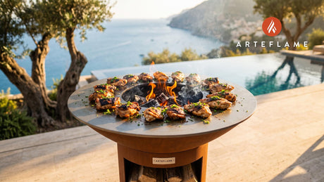 Grilled Chicken cooking on an Arteflame grill
