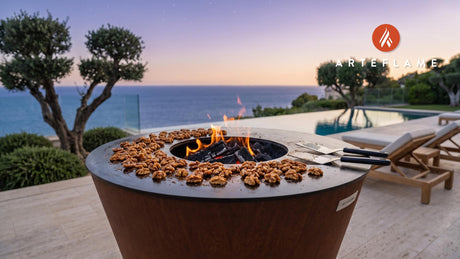 Grilled Honeyed Walnuts (Austrian Style) cooking on an Arteflame grill