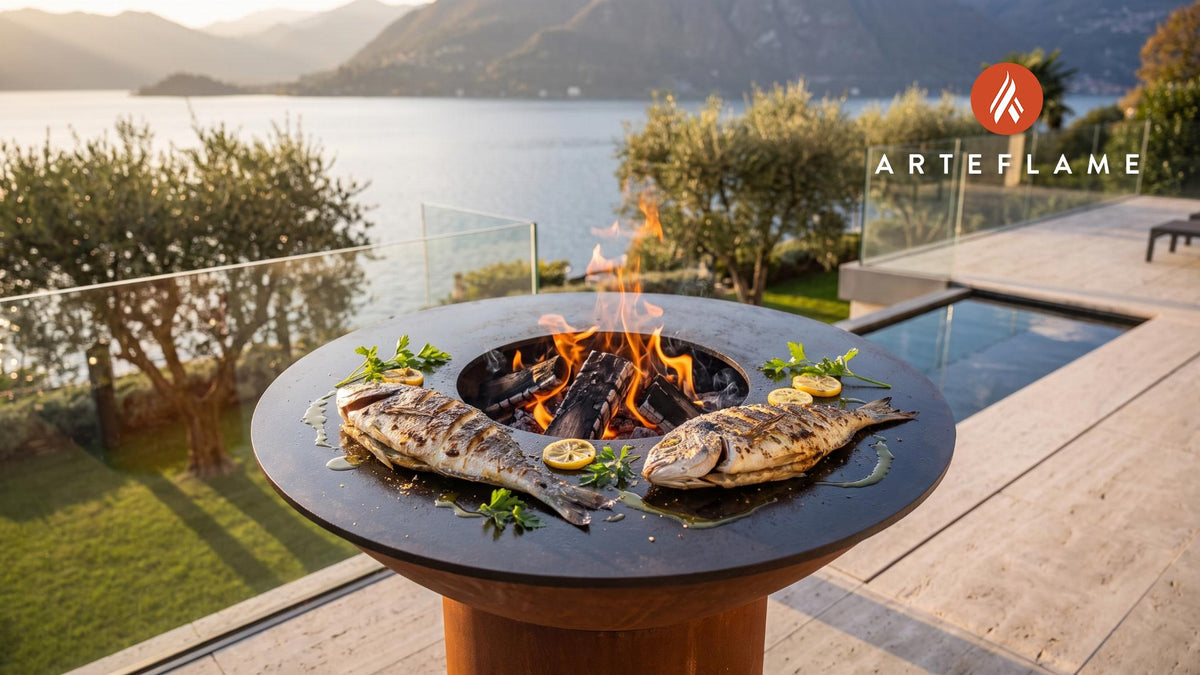 Grilled Levinj Fish (Albanian Style)