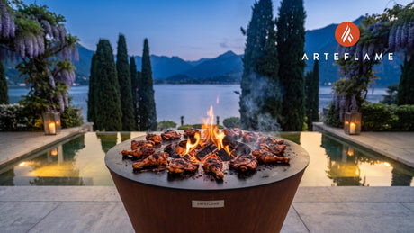 Pollo Adobado cooking on an Arteflame grill