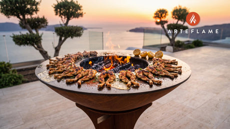 Cajun Grilled Frog Legs (Louisiana Style) cooking on an Arteflame grill
