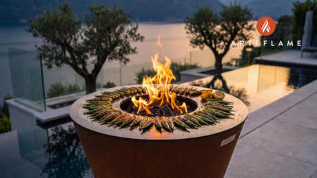 Charred Grilled Okra (Louisiana Style) cooking on an Arteflame grill