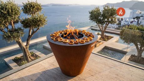 Crispy Grilled Onion Rings (Louisiana Cajun) cooking on an Arteflame grill