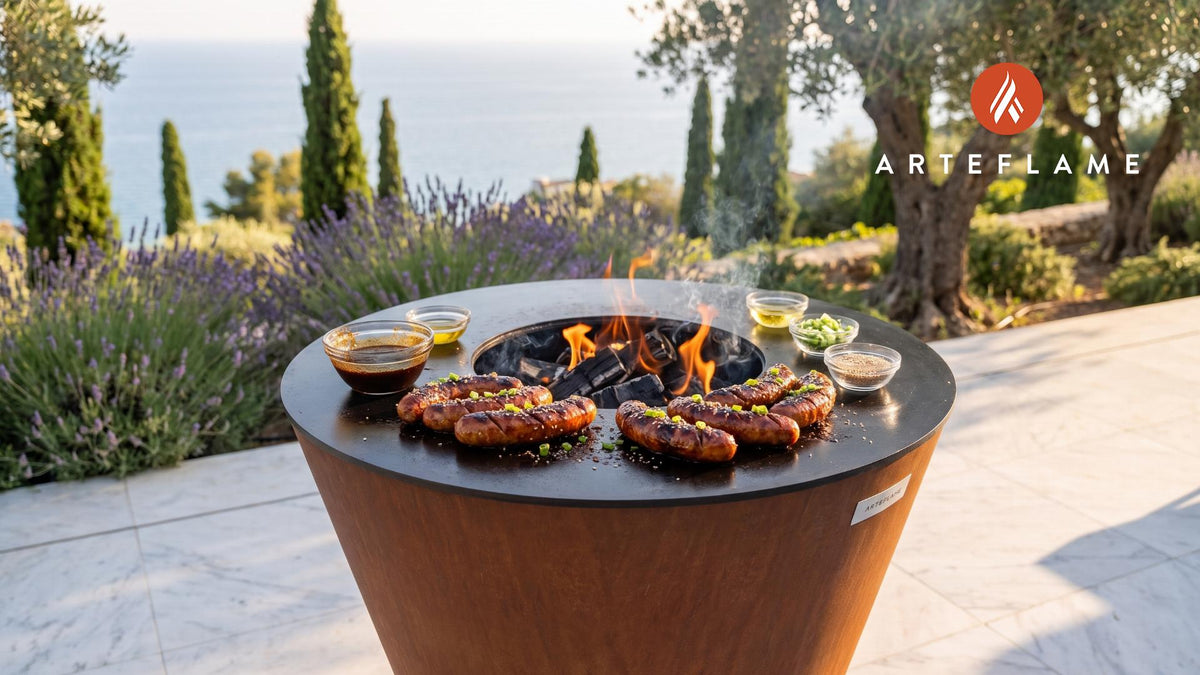 Recipe | Grilled Korean Sausages: Juicy Wood-Fired BBQ
