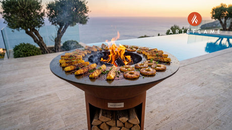 Grilled Pineapple cooking on an Arteflame grill