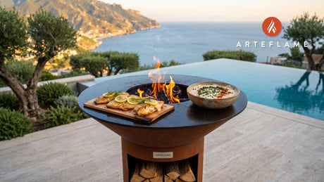Smoked Whitefish Dip (Michigan BBQ Style) cooking on an Arteflame grill