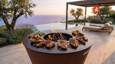 Juicy Grilled Chicken cooking on an Arteflame grill