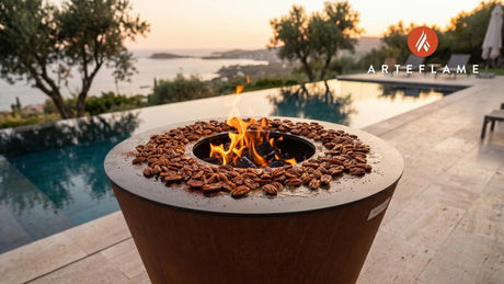 Chile Spiced Pecans (New Mexico Style) cooking on an Arteflame grill
