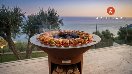Stuffed Cabbage Rolls (Pennsylvania Dutch Style) cooking on an Arteflame grill