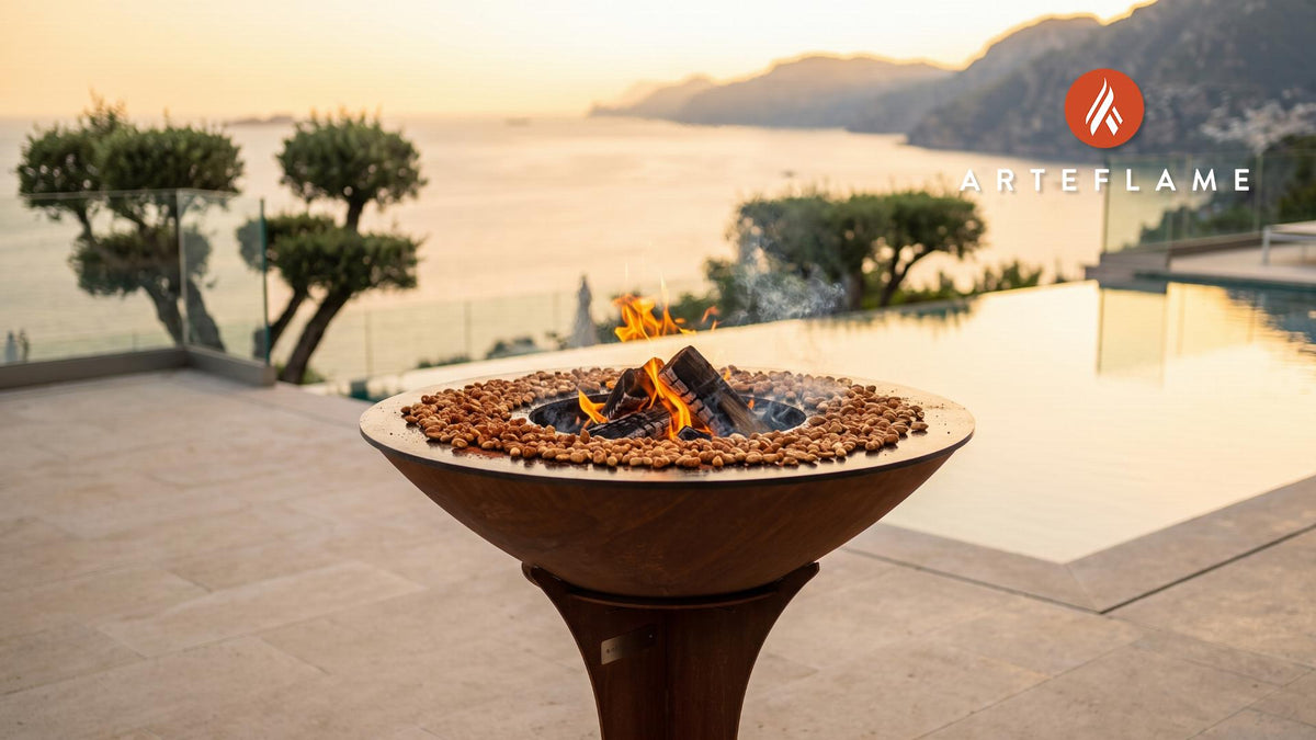 Roasted Peanuts cooking on an Arteflame grill
