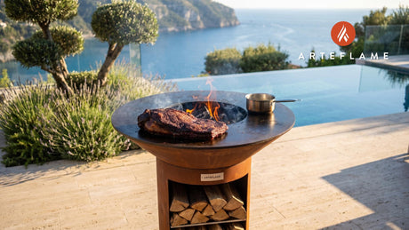 Texas-Style Open-Fire Brisket: Seared & Wrapped on the Arteflame