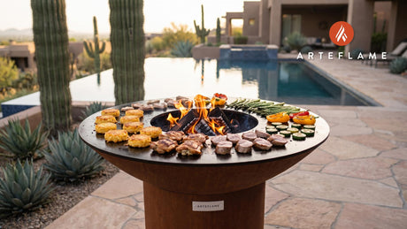 Crisp and Golden Mac and Cheese Cakes on the Grill