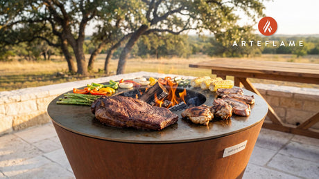 Texas-Style Open-Fire Brisket: Seared & Wrapped on the Arteflame