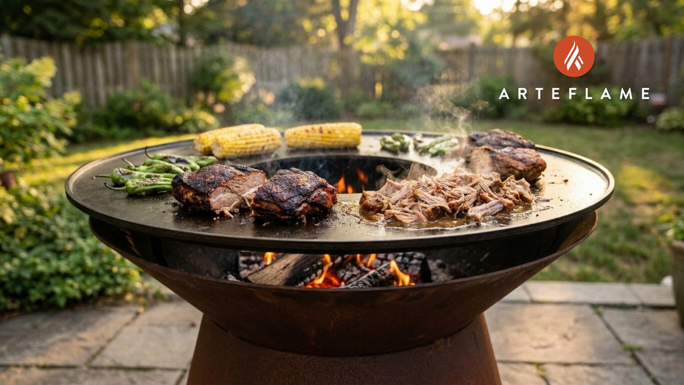 Seared & Braised Pulled Pork on the Arteflame