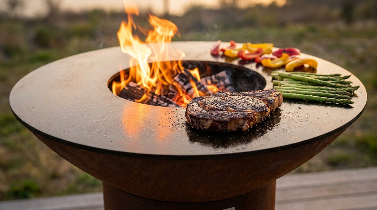 Steel Griddle Heat Zones (Expert Guide) | Arteflame