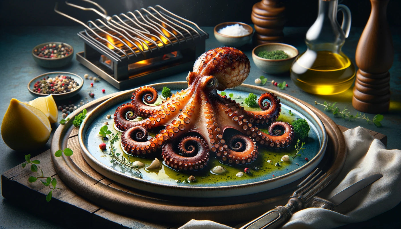Sous Vide and Sear: Perfect Octopus on the Arteflame Grill Easy Recipe