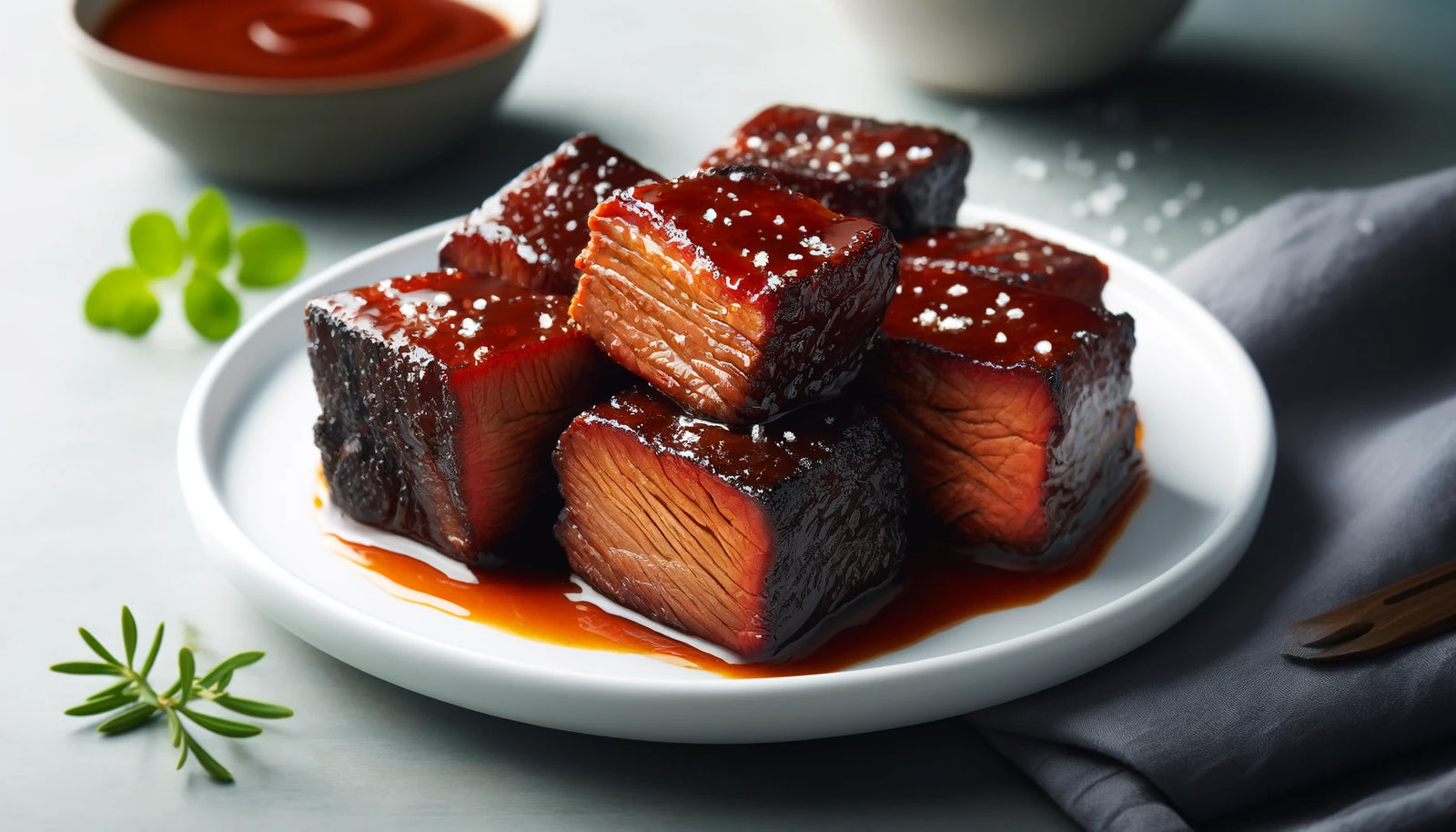 succulent, caramelized burnt ends fresh off the Arteflame Grill