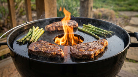 Weber 22-Inch vs. Wood Fire (Expert Guide) | Arteflame