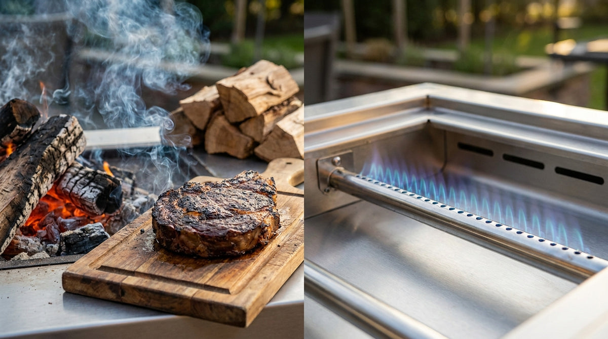 Wood-Fired vs. Gas: The Flavor Truth | Arteflame