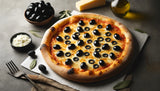 black olive pizza